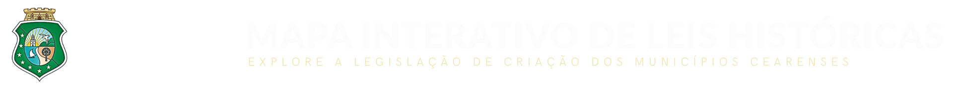 Cabecalho do Mapa Interativo de Leis Historicas